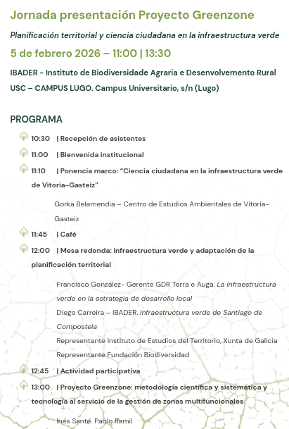 Jornada de presentación proyecto Greenzone